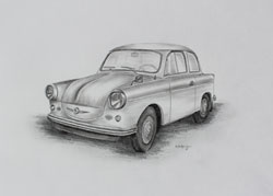 trabbi trabant ddr oldtimer haike espenhain