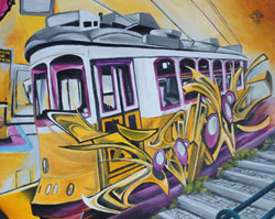 streetart �lbild